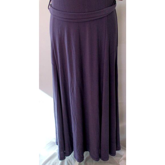 Nina Leonard Women's Purple Sleeveless Wrinkle Resistant Pull Over Dress NWT M. - Picture 3 of 12